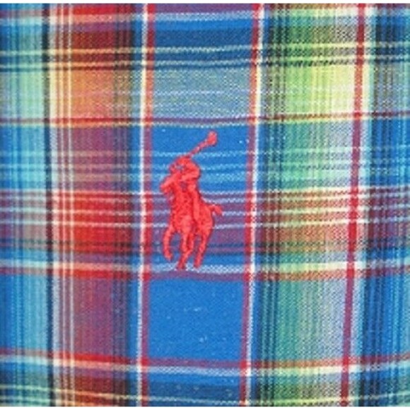 Ralph Lauren Shirt Multi-Colored Plaid Classic Fit Long Sleeve Mens Size XL - Picture 4 of 6